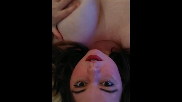 Chubby girl plays with her dildo