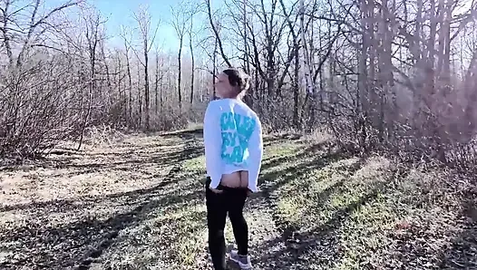 Fucked Outside While a Drone Watched Us