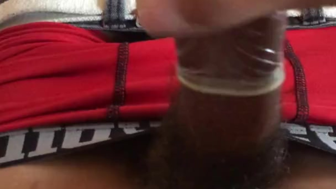 Jerking off with a condom during the Coronavirus