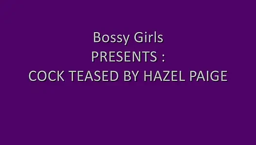 Cock Teased by Hazel Paige Featuring Hazel Paige
