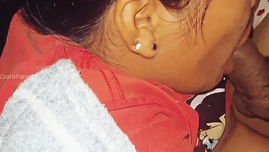 Zaara Bhabhi wants Please Cum in My Mouth hot huge Cumshot By Rahul