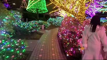 [vlog] Winter illumination vlog | A sparkling amusement park at night
