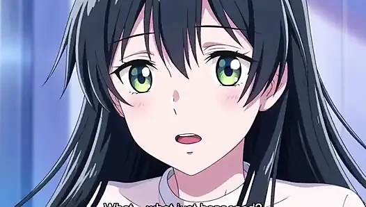 Time Travel Temptation Curious Anime Girl Fucks Her Hot Future Self Passionate 3D Hentai