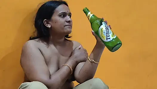 Desi Indian Marathi Kavita and Tatya enjoying fuck from bedroom to jungle outdoor