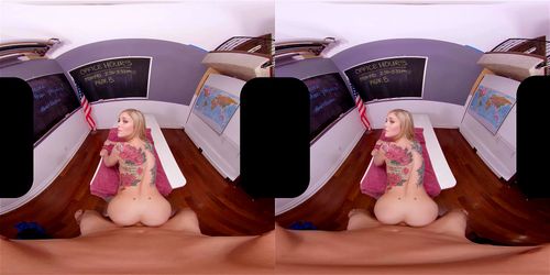 Your Worst Student Kali Roses Got A Slight Grade Improvement In Mind by BadoinkVR
