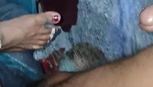 I just came home for a party after drinking, she fucked me while my husband left.