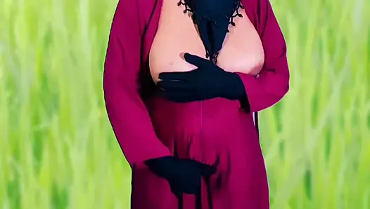 Indian beautiful hijabi Muslim couple thirsty for sex