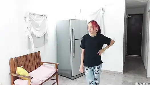 Eager 18-year-old Bound & Gagged for Neighbor MILF Bondage Playtime