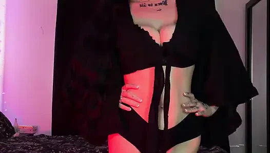 Slutty British Goth ASMR JOI