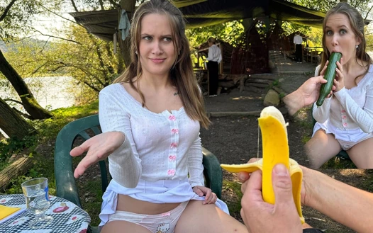Perky Cutie Una Fairy Goes on a Riverside Blind Date with Nick Ross
