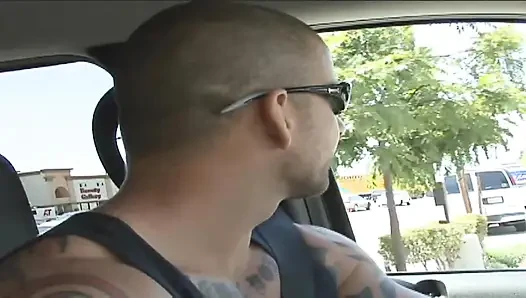 Tattooed MILF with amazing body loves dogy style fucking