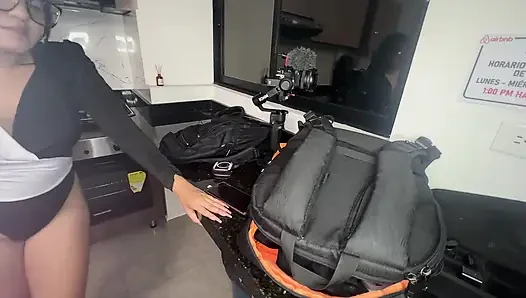 I Went Into My Room to Masturbate in Front of Her and Ended up Fucking
