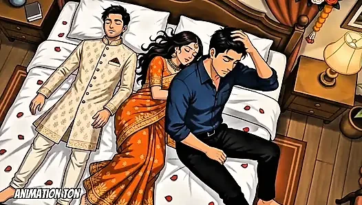 Suhagrat Ki Raat – Pati So Gaya Toh Dost Ne Kya Kiya