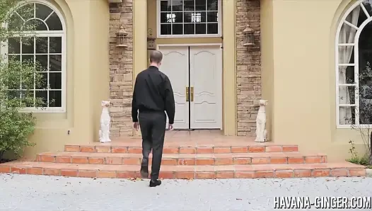 Pornstarplatinum Havana Ginger strap on fucks Chad Diamond