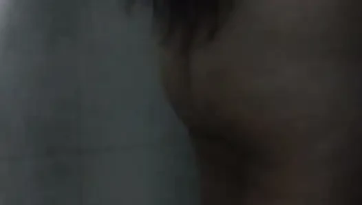 Taking a shower
