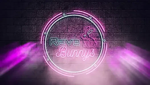 Canadian Rave Bunny Emily Jade Takes Glow Sticks In Her Dripping Pussy