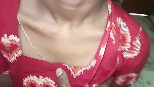 Desi Wife in Red Dress Gets Oiled Ass & Hard Doggy Fuck - Homemade