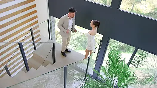 A Spoiled Girl Fuck with the Head of Security Before Her Stepfather Comes Home - Geisha Kyd