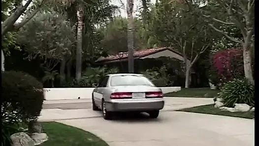 Babe will do anything to become famous even if she has to fuck two guys