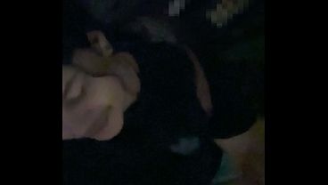 Latina with big tits gives me a deep throat outside the house! X1 - Latina with big tits gives me a deep throat outside the house! X1