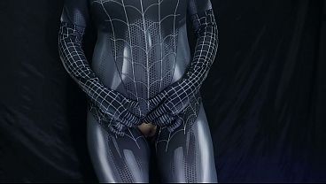 Indonesian Porn Fucking an Indonesian Girl with Spiderman Cosplay, Her Pussy is Very Wet