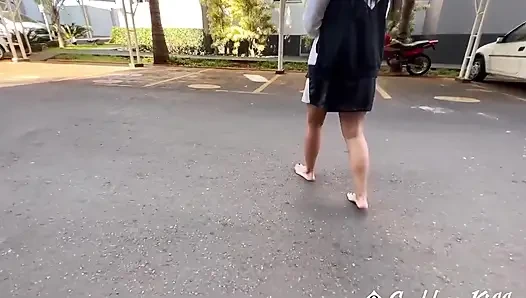 Kiffa Fucks Her Alpha in Front of You and Make You Lick Her Dirty Soles