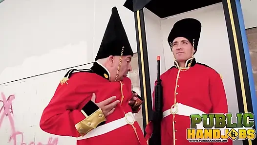 Handjobs Riley, Gia, Royal Guard