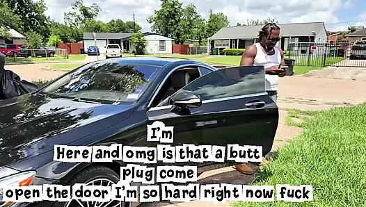 Hot Ebony Making Plates Get Fuck in the Ass and Pussy by Random Guy Online