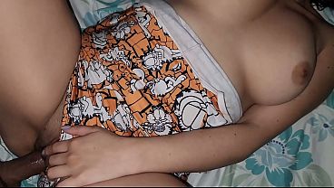 A busty college girl tells me she's alone. Slow motion.
