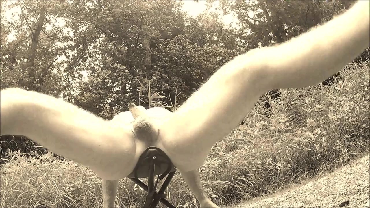 Does the witch catch naked Hansel squirting in the forest? Andy does naked gymnastics July 2024