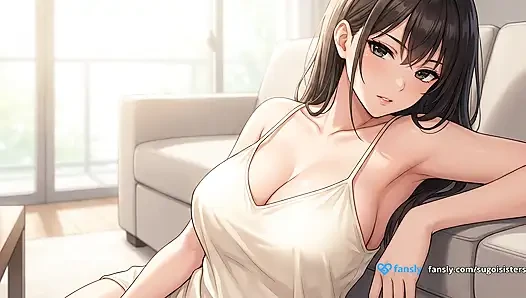 Neighbor at Home - Hot and Provocative Scene