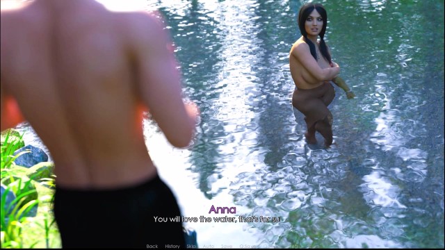 Anna Hard Exam 1 Anna wanted to fuck James in the pond