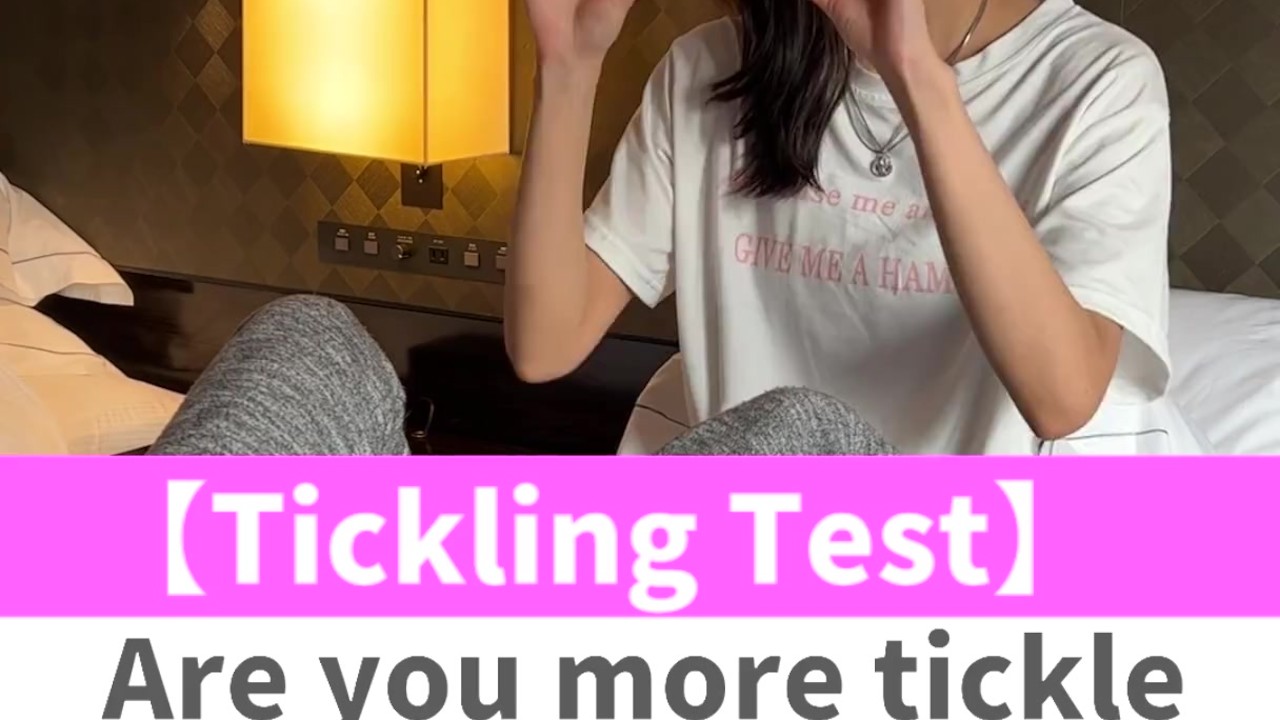 Are you more tickle back side of foot or both hands and foots?♡ #shorts