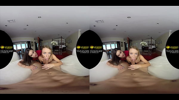 3000girls.com Ultra 4K VR porn threesome ft. Molly Mae and Eden Sinclair