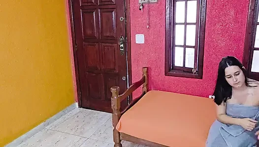 The Delivery Guy Arrives and We Can't Resist Having Sex with Him