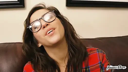 April O'neil's Heroic Fuck - James Deen's Saved World