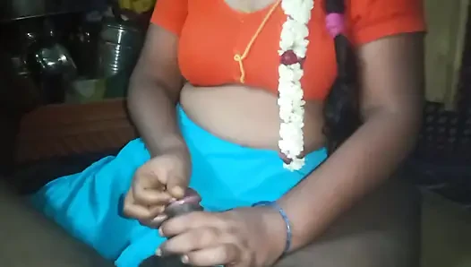 Tamil bhabhi very hot blowjob in indian homemade