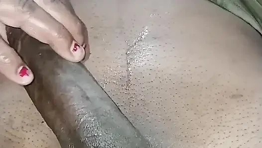 My wife sucked my cock and then I fucked my cock her tight.
