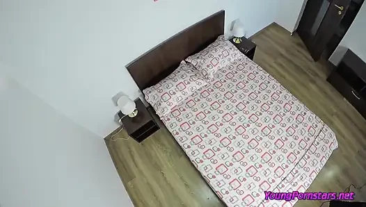 He is caught by his girlfriend