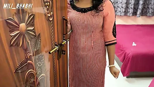 Desi beautiful ladies Taylor tight pussy fuck full hindi audio MMS, Indian Desi Home alone Taylor take BBC hardcore Xxxx