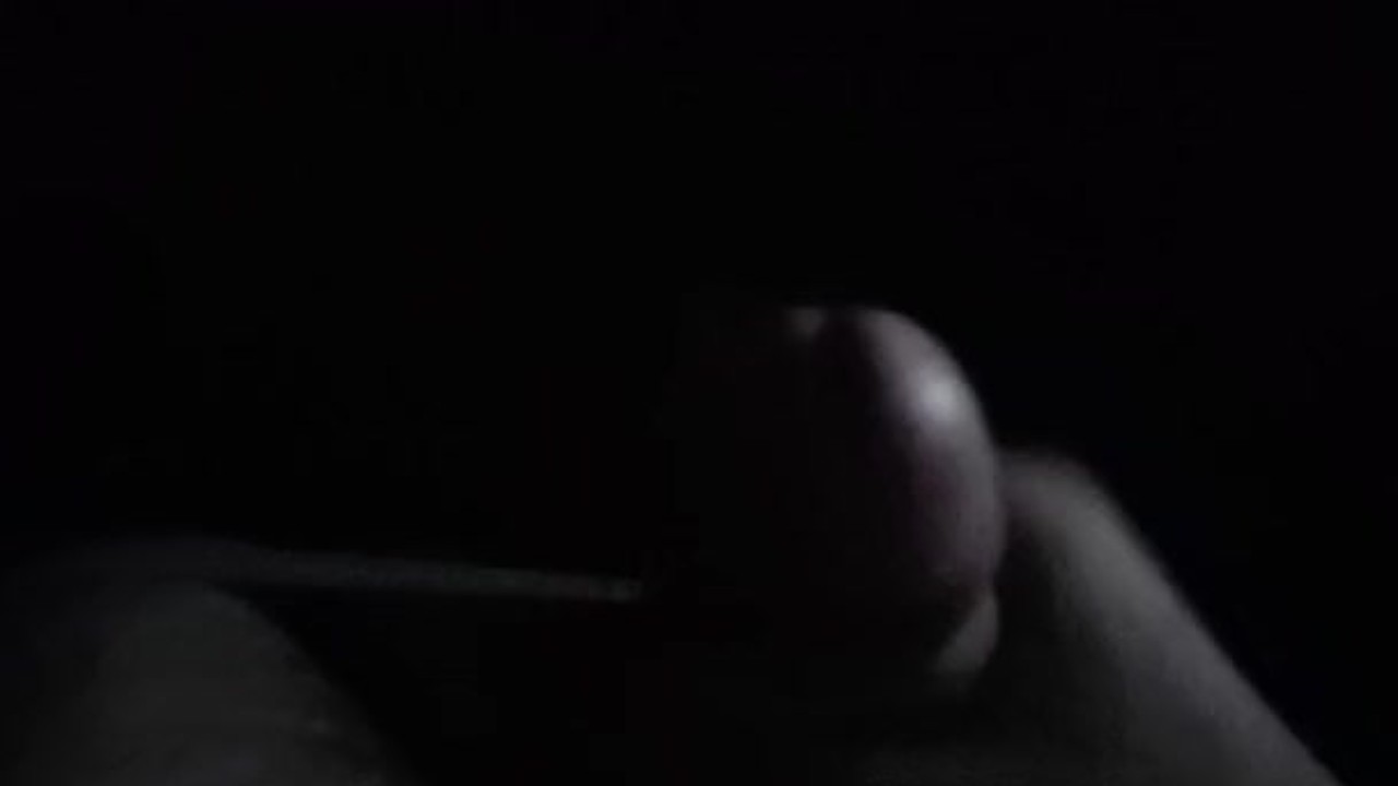 Jerking off late at night