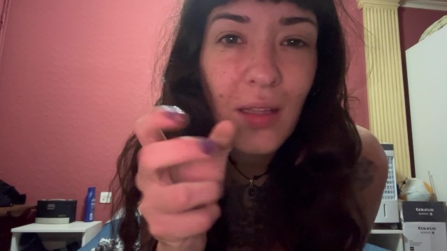 JOI. Squeeze your cock hard and hit you for my slave, I'll spit on you.