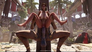 Lara Disturbed the Ancient Relic and Unleashed Its Hidden Desire – 3D Fantasy Game