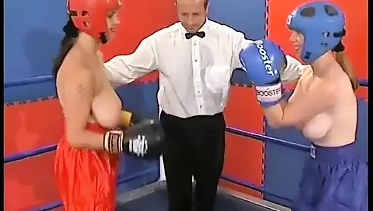 Boxing Match for Huge Tits