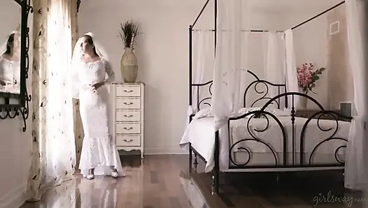 Girlsway - Whitney Wright Plans Quickie with Bride April O'neil but Bella Rolland Takes Her Place