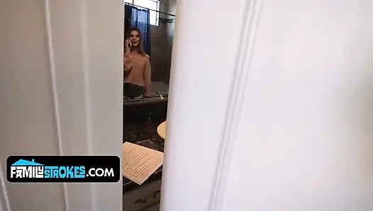 Bratty Molly Makes a Halloween Deal and Fucks Her Stepdad