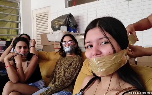 The Gagging of Five Silly Girls