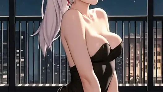 Hentai anime - Quick sex with my neighbor before her husband arrives