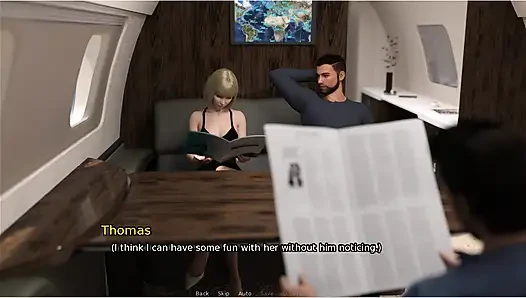 Grandma's house - gameplay - roleplay - cheating big ass wife gives deep throat infront of husband