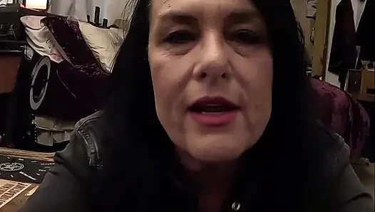 Imagine Getting a Smoking Blowjob From a Gothic Witchy MILF